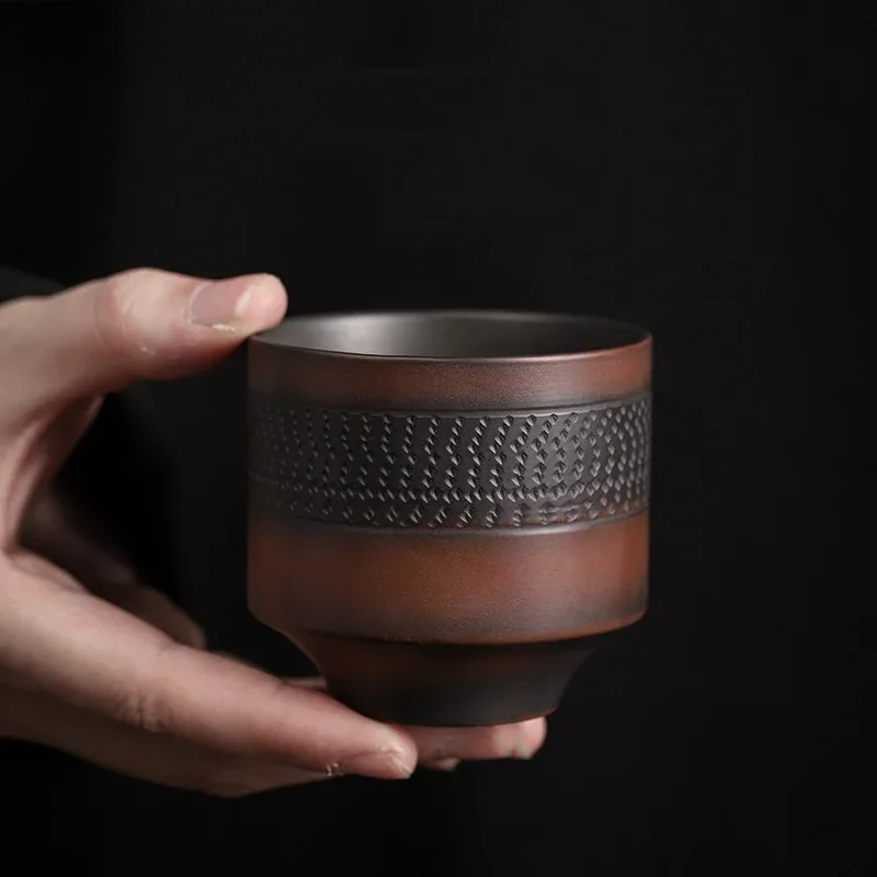 Celadon Ceramic Cup - Cangkir Teh Keramik Ungu Buatan Tangan,