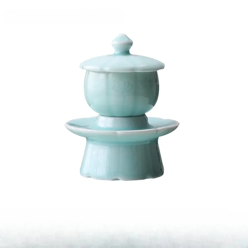 Cangkir Teh Kecil Celadon deng - Celadon Ceramic Cup ulasan dan harga