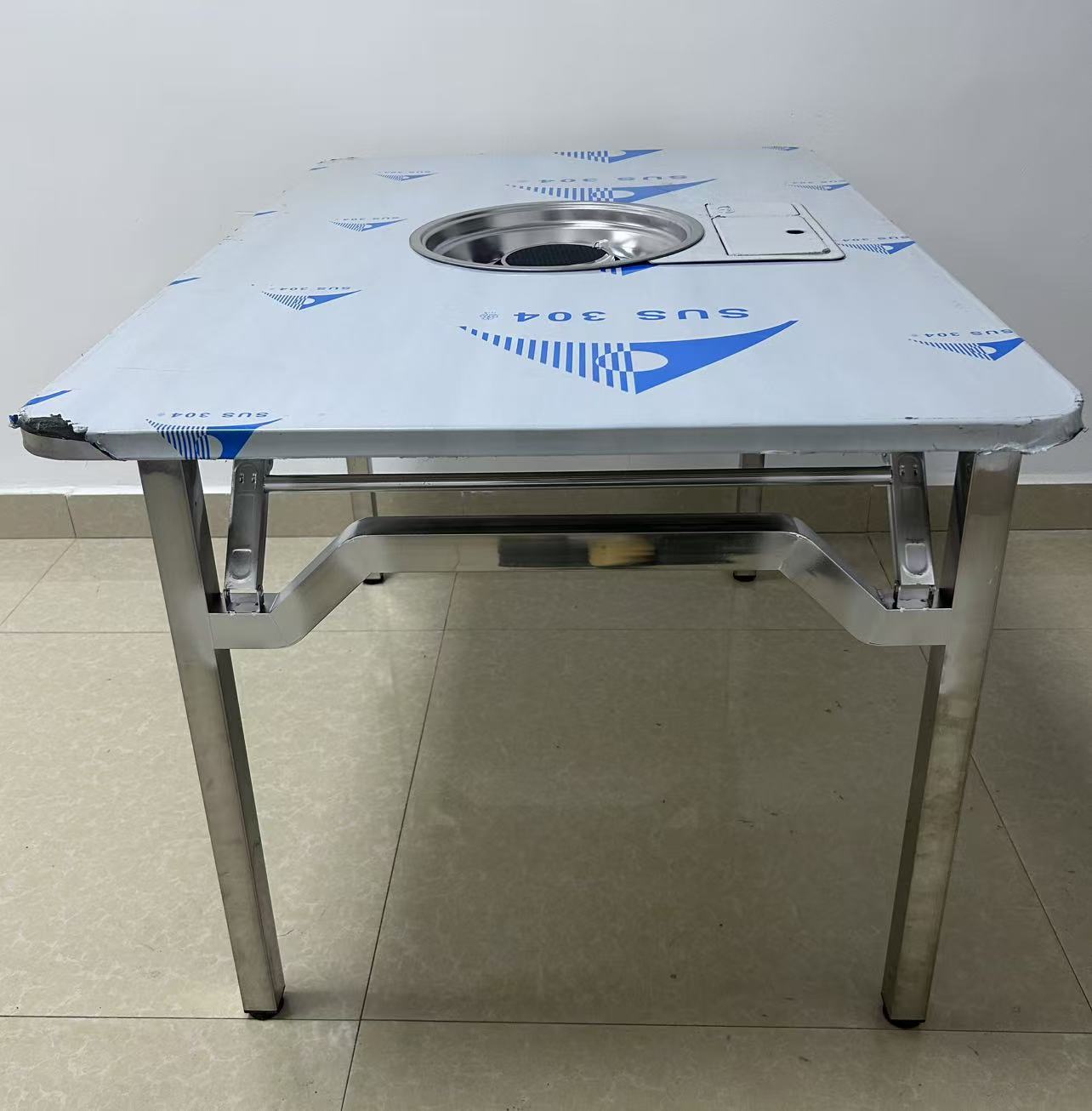 Meja Makan Lipat 2 in 1 dari B - Korean Bbq Grill ulasan dan harga