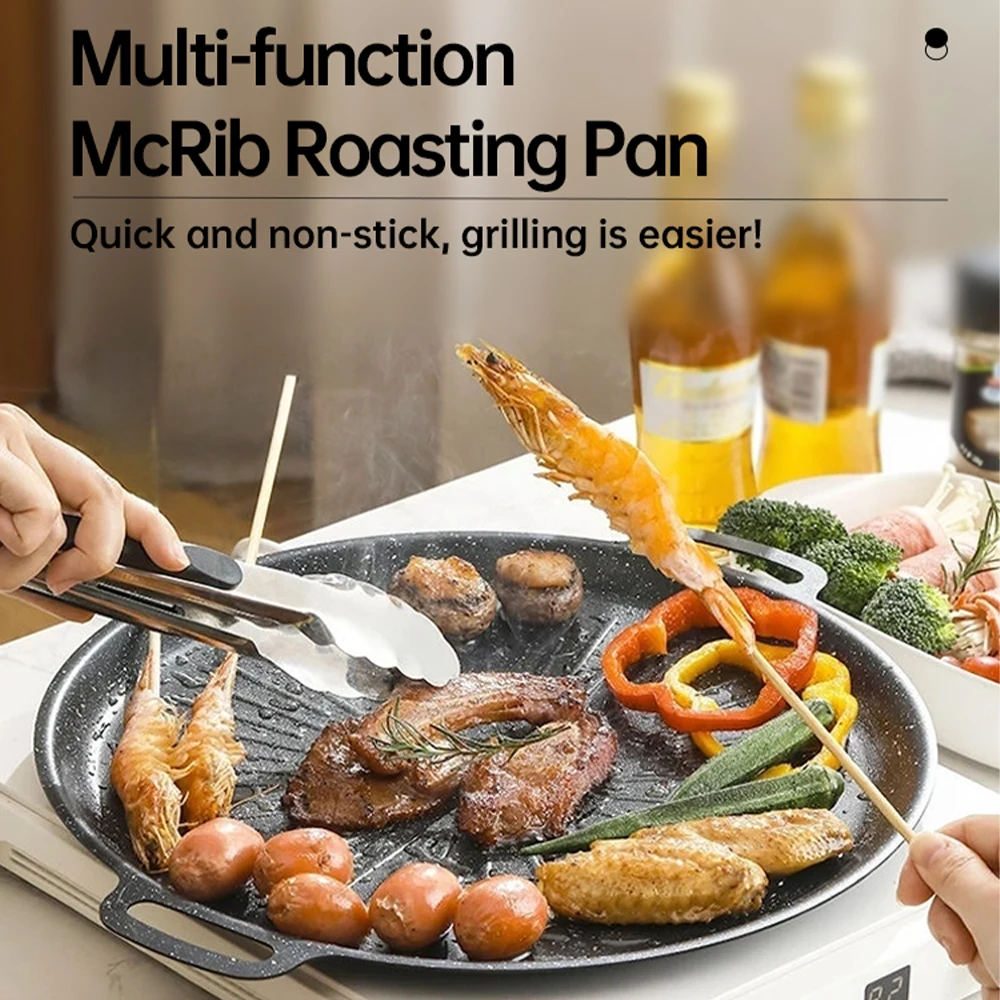 Panci Panggangan BBQ Luar Ruan - Korean Bbq Grill ulasan dan harga