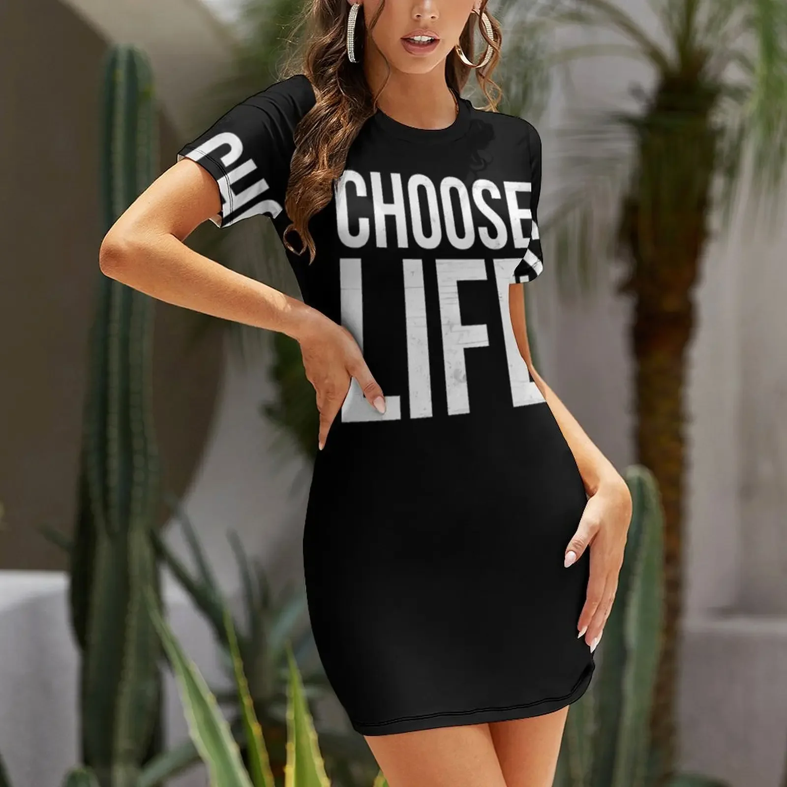 Wham Choose Life Shirt Gaun Le - Korean Lifestyle Trends ulasan dan harga