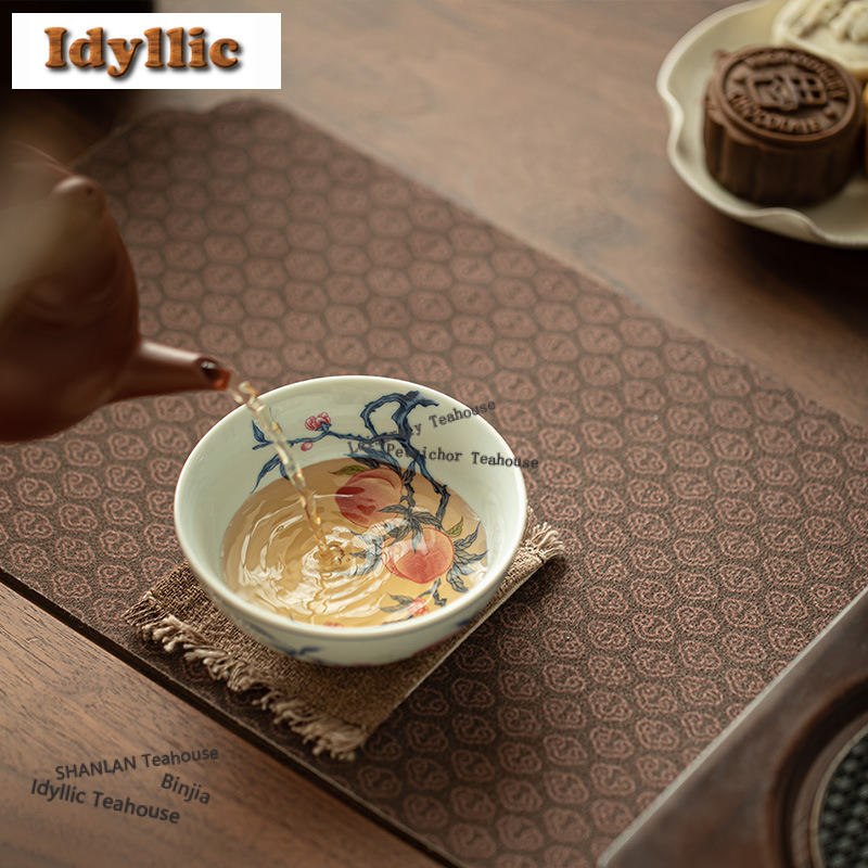 Cangkir Teh Celadon Longevity  - Celadon Ceramic Cup ulasan dan harga