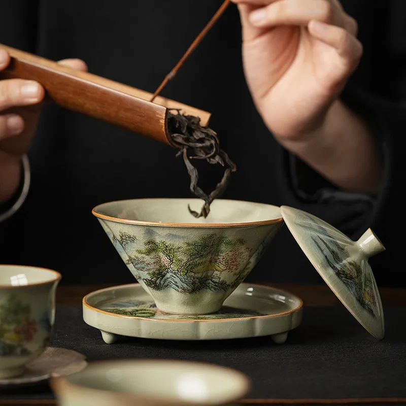 Cangkir Teh Keramik Jingdezhen - Celadon Ceramic Cup ulasan dan harga