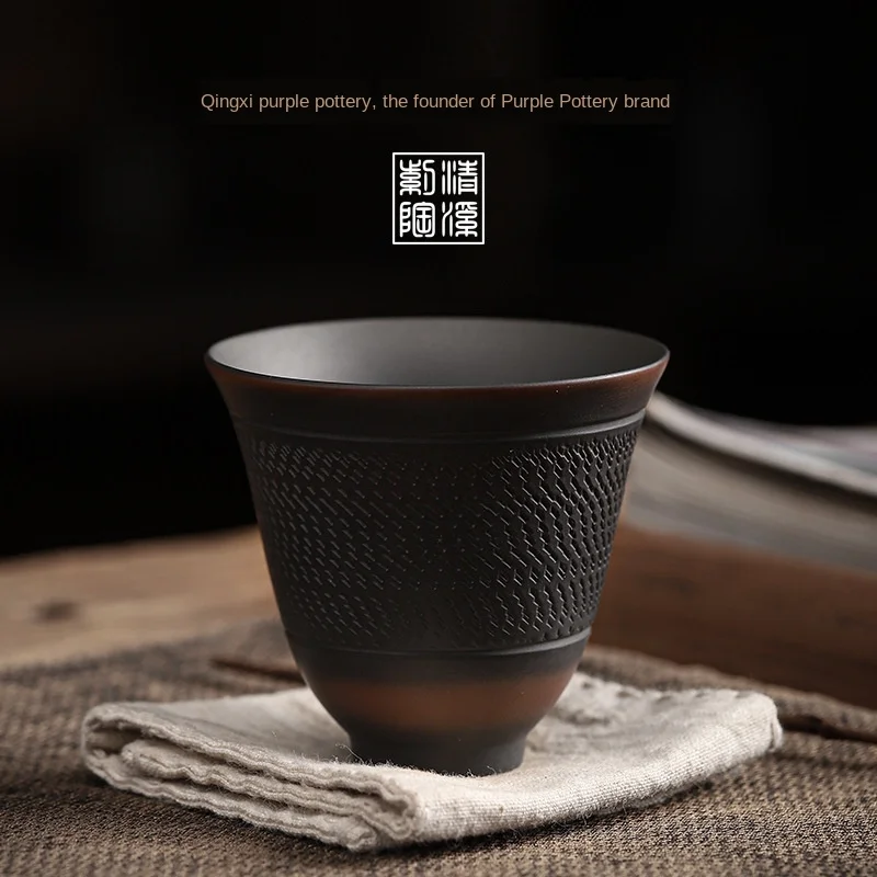Cangkir Teh Keramik Ungu Buata - Celadon Ceramic Cup ulasan dan harga