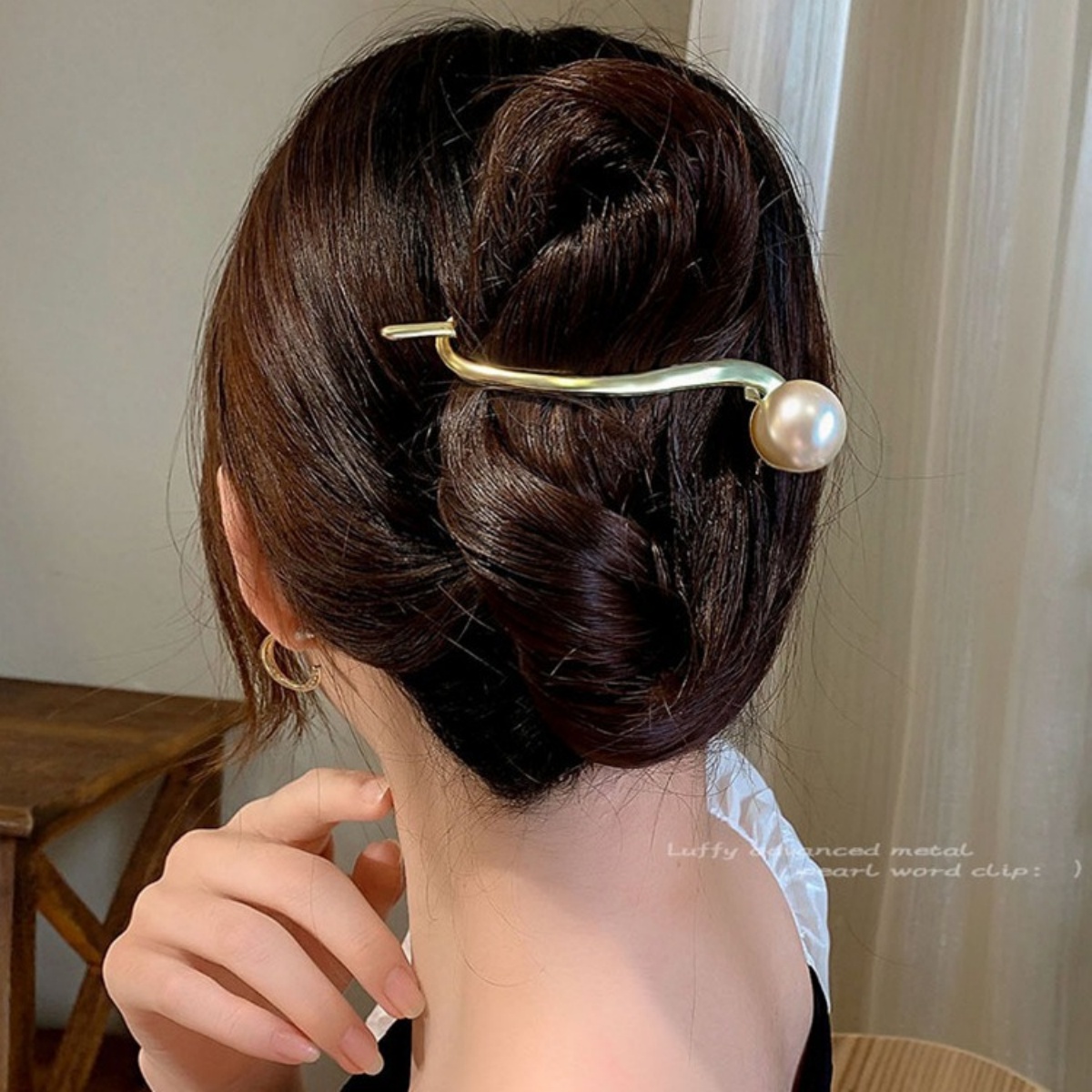Jepit Rambut Mutiara Glitter E - Korean Lifestyle & Kids Boutique ulasan dan harga