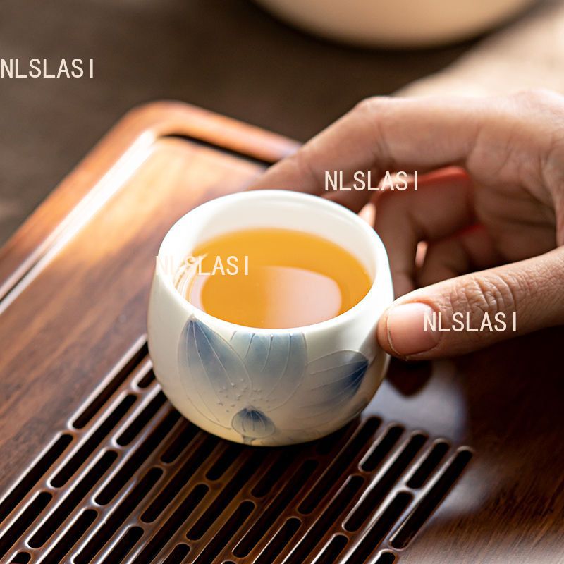 1 Buah Aksesori Teh Kiln Menge - Celadon Ceramic Cup ulasan dan harga