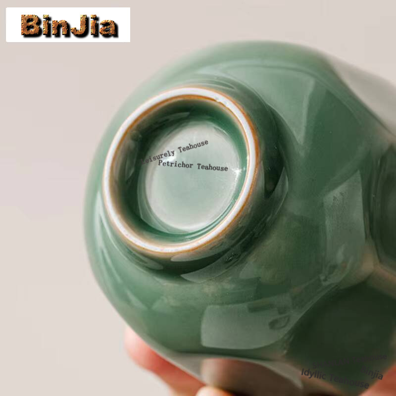 Yue Kiln Celadon Set teh tamu  - Celadon Ceramic Cup ulasan dan harga