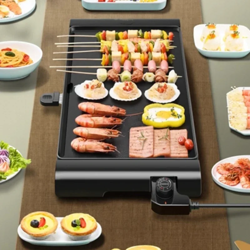 Pemanggang listrik, wajan pema - Korean Bbq Grill ulasan dan harga