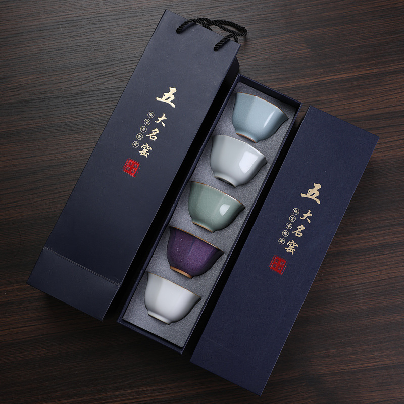 Lima Kiln Terkenal 5 Cangkir S - Celadon Ceramic Cup ulasan dan harga