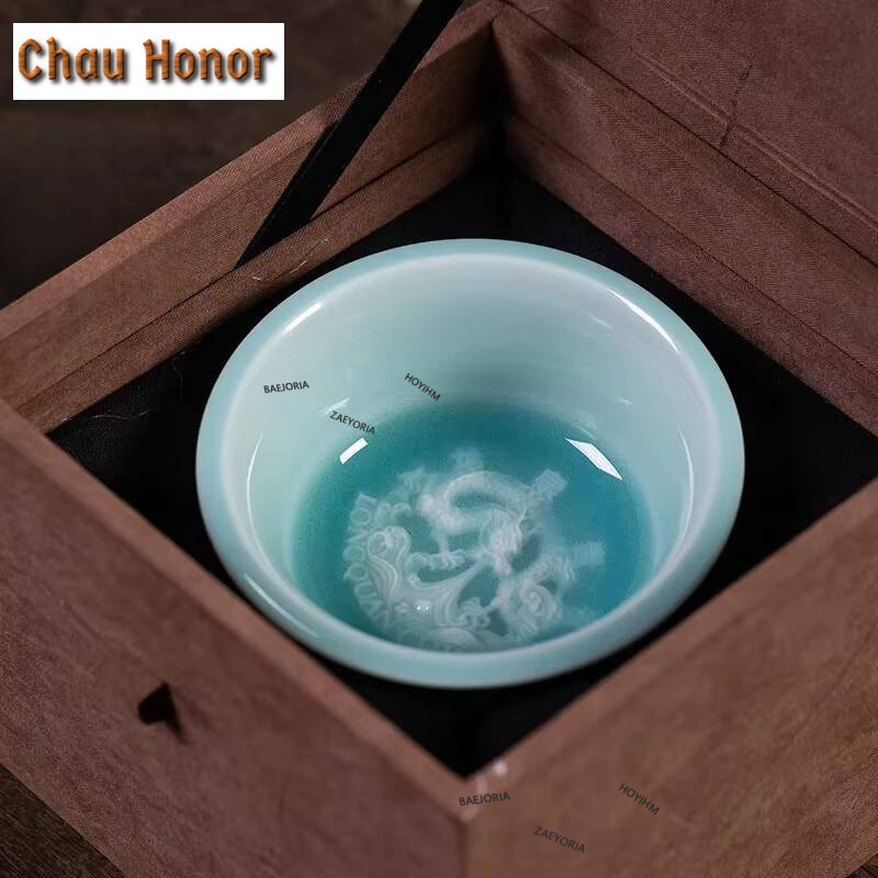 90ml High-end Longquan Celadon - Celadon Ceramic Cup ulasan dan harga