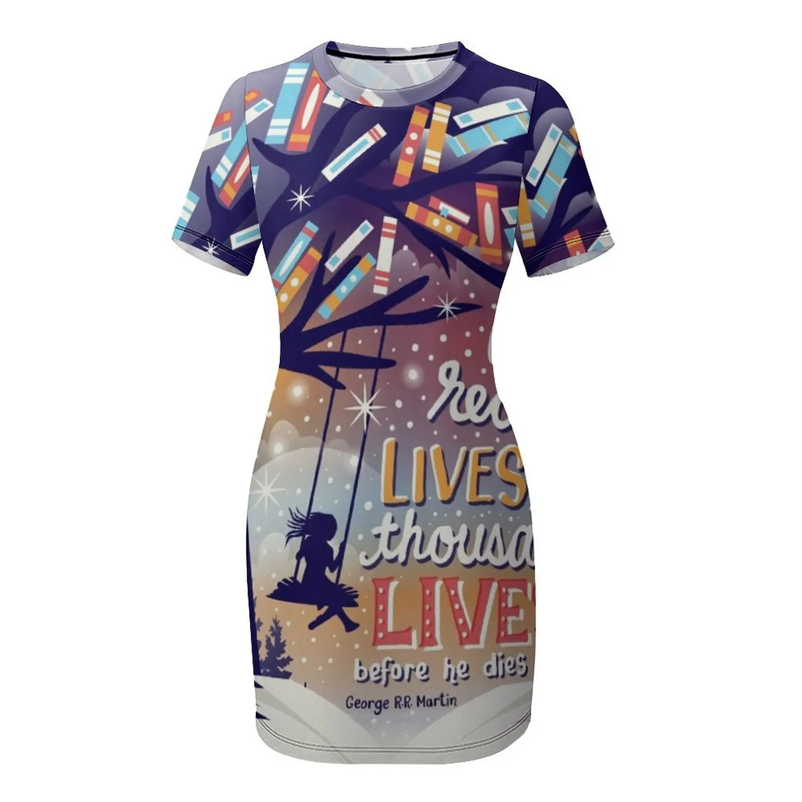 Thousand Lives Gaun Lengan Pen - Korean Lifestyle Trends ulasan dan harga