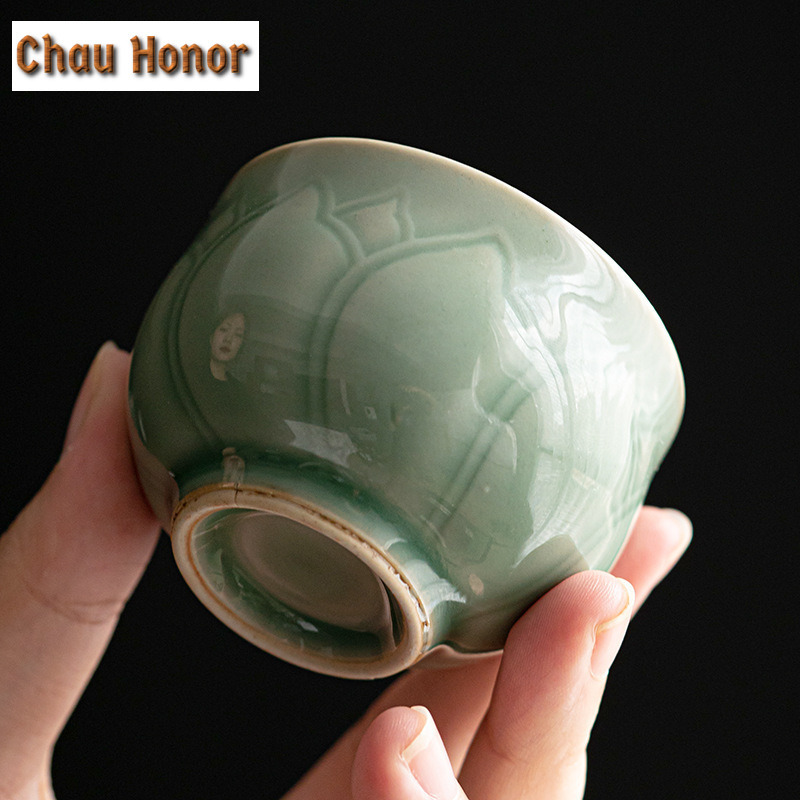 65Ml Retro Celadon Contoh Cang - Celadon Ceramic Cup ulasan dan harga
